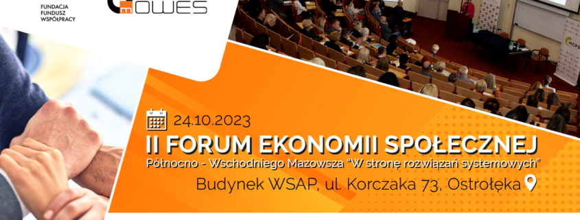 II Forum Ekonomii Społecznej w Ostrołęce
